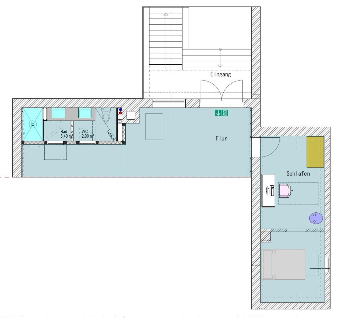 Helles Zimmer Im Loft 曼海姆 外观 照片